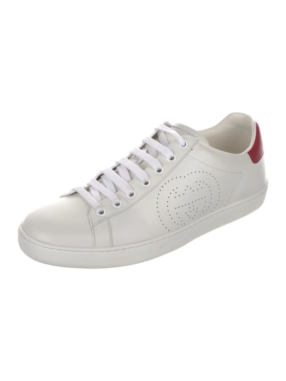 Gucci
Interlocking G Logo Leather Sneakers Size 8 women’s - Picture 2 of 7